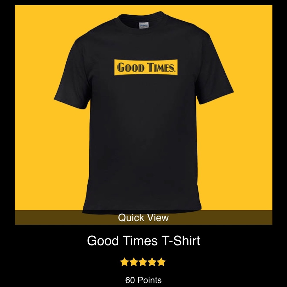 AUTHENTIC Good Times Tee size L